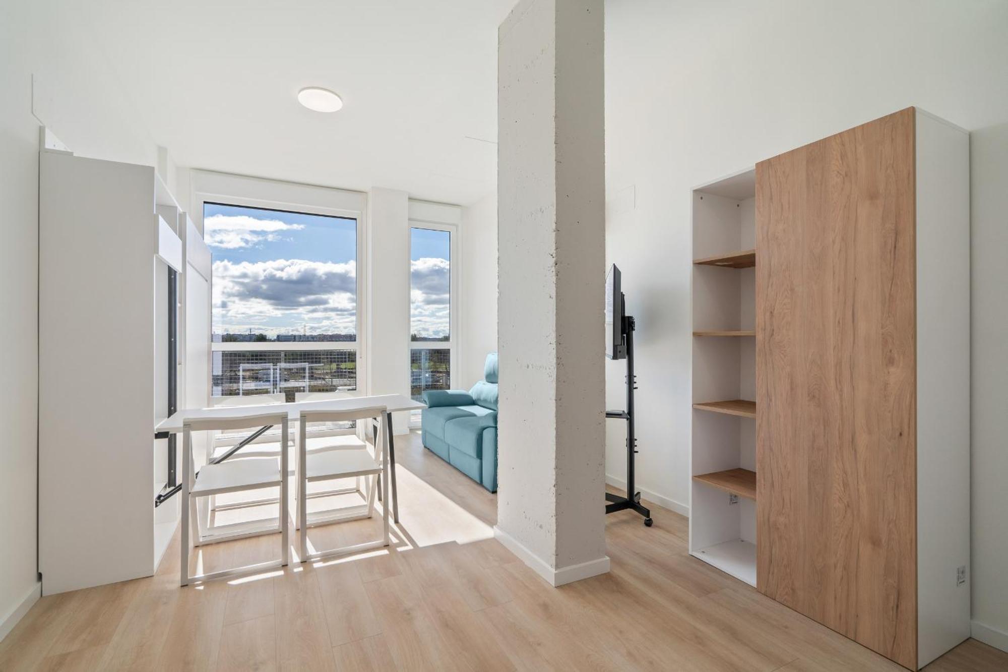 Loft Reformado Industrial Con Garaje Alquiler Temporal Apartment Madrid Bagian luar foto