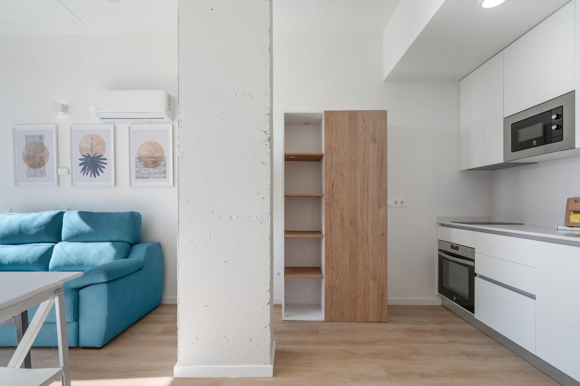 Loft Reformado Industrial Con Garaje Alquiler Temporal Apartment Madrid Bagian luar foto