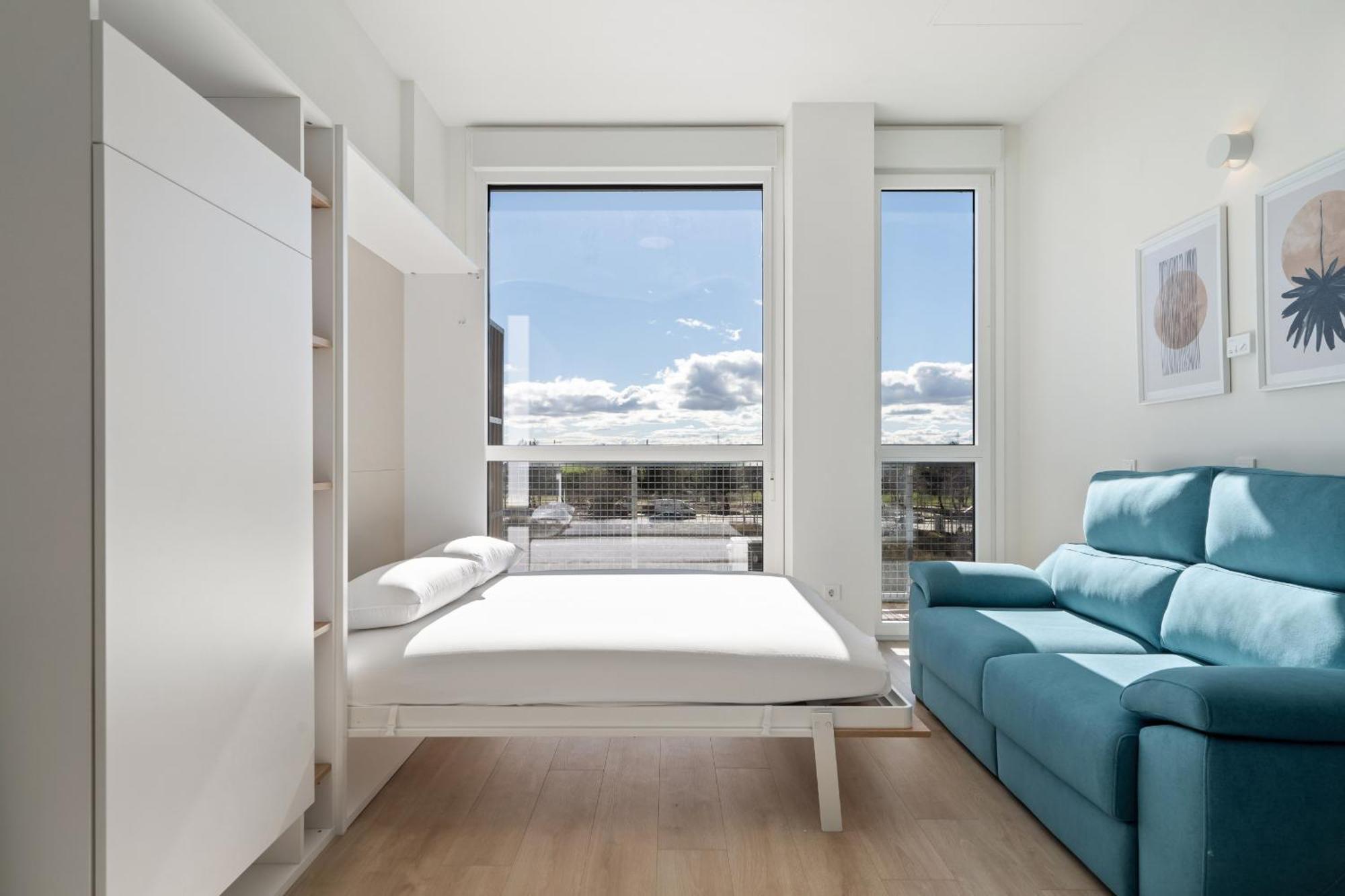 Loft Reformado Industrial Con Garaje Alquiler Temporal Apartment Madrid Bagian luar foto
